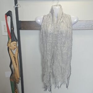 Chic Gray Women's Scarf (🛍 6/$36)